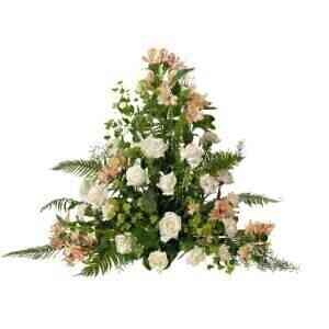 High funeral arrangement,..