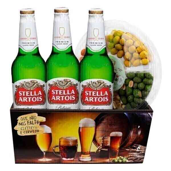 KIT CERVEJA STELLA ARTOIS..